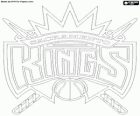 Logo Sacramento Kings, equipe da NBA. Divisão do Pacífico, Conferência Oeste