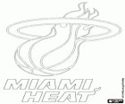 Logo Miami Heat, time da NBA. Divisão Sudeste, Conferência Leste