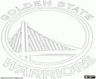 Logo do Golden State Warriors, equipe da NBA. Divisão do Pacífico, Conferência Oeste
