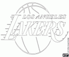 Logo Los Angeles Lakers, equipe da NBA, Divisão do Pacífico, Conferência Oeste