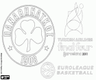 Panathinaikos,  PAO, campeão da Euroliga de Basquete 2011