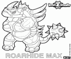 Roarhide Max. Invizimals. Grandes lutadores e inimigos terríveis