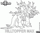 Hilltopper Max. Invizimals. Os Hilltoppers vêm das florestas da Europa Central e gostam da montanha alta