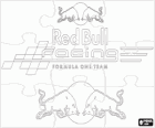 Puzzle do logo Red Bull Racing