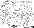 Gotica Max. Invizimals A nova dimensão. Pequena Invizimal mas com imenso poder, Gotica é temida por todos na selva mexicana