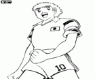 Tsubasa Ozora é Captain Tsubasa, o capitão do time de futebol japonês
