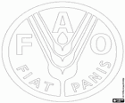 Logo FAO, Organização das Nações Unidas para Agricultura e Alimentação
