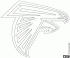 Logo para o Atlanta Falcons, time de futebol americano do sul divisão NFC, Atlanta, Georgia