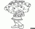 Moranguinho ou Docinho de Morango. Strawberry Shortcake, o desenho original é de Muriel Fahrion em 1977