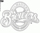 Logo de Milwaukee Brewers, time de beisebol na Divisão Central da Liga Nacional, Milwaukee, Wisconsin