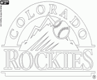 Logo de Colorado Rockies, equipe de baseball na Liga Nacional Divisão Oeste, Denver, Colorado