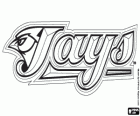 Logo de Toronto Blue Jays, time de beisebol canadense na Divisão Leste da Liga Americana, Toronto, Ontário, Canadá