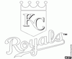 Logo de Kansas City Royals, time de beisebol da Divisão Central da Liga Americana, Kansas City, Missouri