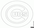 Logo Chicago Cubs, time de beisebol de Chicago, Illinois. Central Division, National League