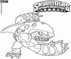 Skylander Terrafin, o campeão de boxe. Skylanders Terra 
