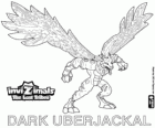 Dark Uberjackal. Invizimals Tribos Perdidas. Senhor egípcio do fogo e da destruição