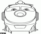 Koko, uma locomotiva elétrica de Chuggington