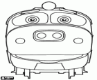 Brewster, uma locomotiva diesel-elétrica de Chuggington