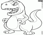 Grarrl, o dinossauro de Neopets