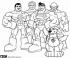 Super Amigos da DC Comics. Super Friends