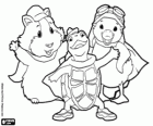 Os Super Fofos, os Wonder Pets: Linny, Tuck e Ming Ming