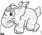 Elephante, o elefante de Neopets