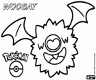 Woobat, o pokémon morcego. Evolui para Swoobat