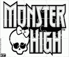 Puzzle do logo de Monster High