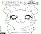 Panda, o Ham-Ham carpinteiro ou construtor de Hamtaro