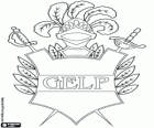 Escudo do Club de Gimnasia y Esgrima La Plata. Clube de futebol argentino