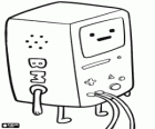BMO ou Beemo, um divertido vídeogame, personagem de Hora de Aventura, Adventure Time