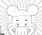 Puzzle de Pypus com as orelhas de Mickey Mouse
