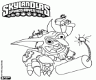 Skylander Boomer, o troll com dinamite. Skylanders Tecno