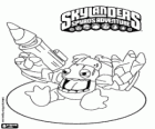 Skylander Zook, um Bambazooker com o ataque de bazuca. Skylanders Vida