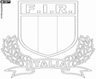Logo da equipe nacional italiana de rugby, os azzurri