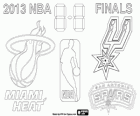 Finais da NBA de 2013. Miami Heat vs San Antonio Spurs