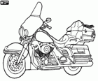 Harley-Davidson Ultra Classic Electra Glide, uma moto luxuosa