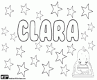 Clara, nome de origem latina que significa clara e brilhante