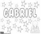Gabriel, nome de origem hebraica. Seu significado é o Mensageiro de Deus