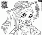 Jinafire Long, estudante de Monster High