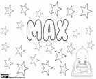 Max, forma abreviada para nomes como Maximiliano o Maxwell