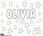 Olivia, nome de origem latina, derivado de oliva, o fruto da oliveira