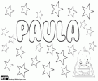 Paula, nome de origem latina. Seu significado é pequena e modesta