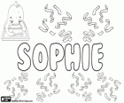 Sophie, nome de origem grega. Seu significado é sabedoria