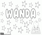 Wanda, nome de origem eslava. Seu significado é da tribo dos vândalos