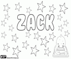 Zack, variante e a forma abreviada de nomes como Isaac, Zacarias