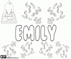 Emily, nome de origem latina. Derivado de Aemilius ou Aemolus, seu significado é rival