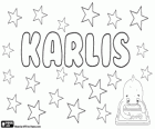 Karlis, nome letão que corresponde ao nome de origem germânica, Karl