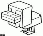 Frango de Minecraft