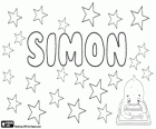 Simon, nome de origem hebraica, Shimon. Também é um nome grego